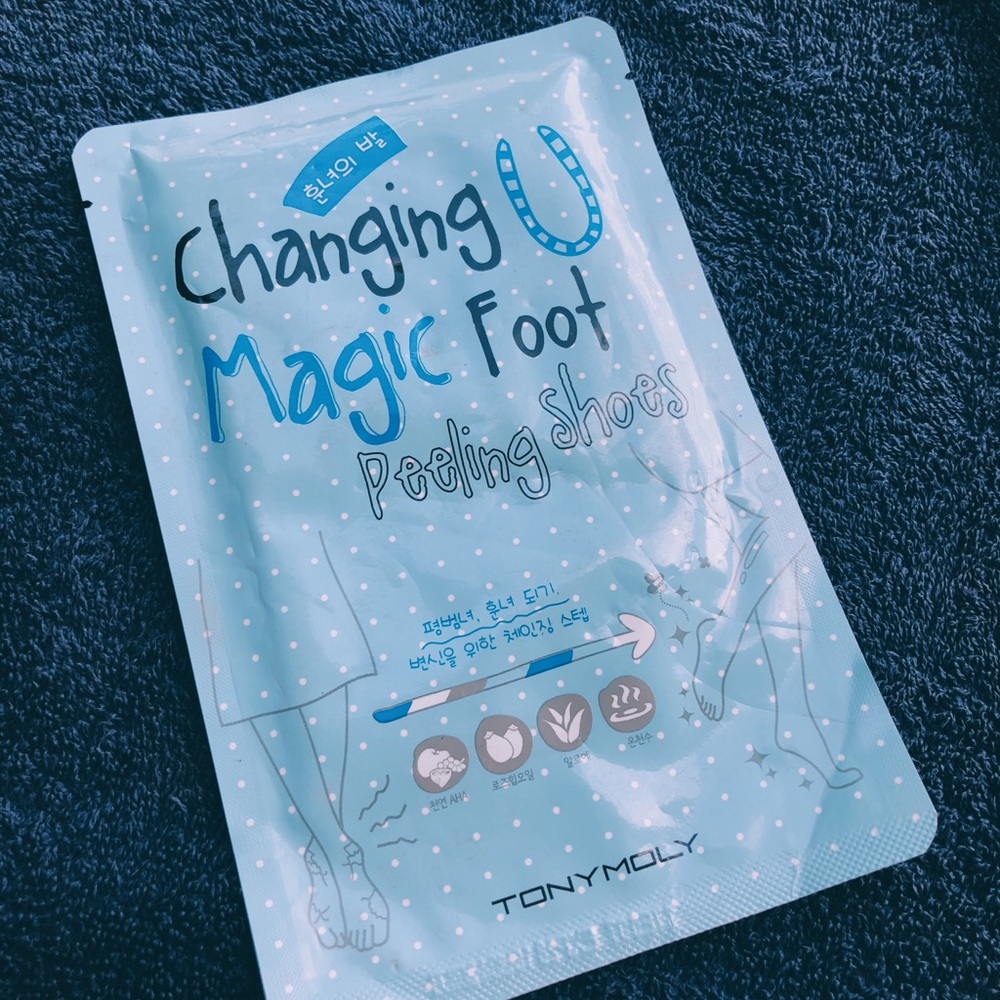 Magic Foot peeling shoes